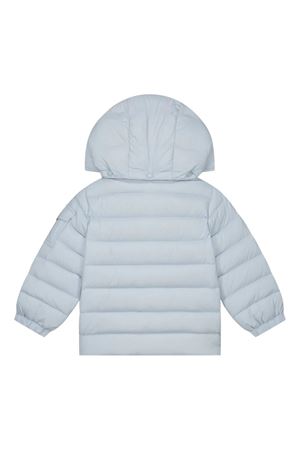 light-blue goose down jacket MONCLER KIDS | J29511A000035307970C